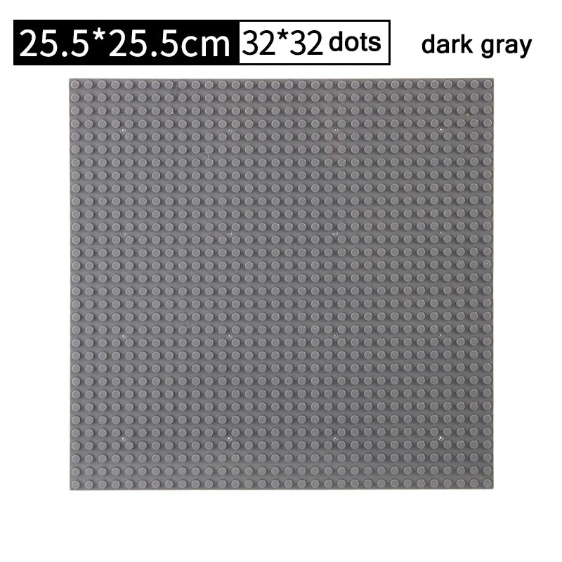 32*32 Dots Plastic Blocks Base Plates 50*50 Pink Compatible Big Brand City Classic Toys Mini Building Bricks Baseplates for Kids