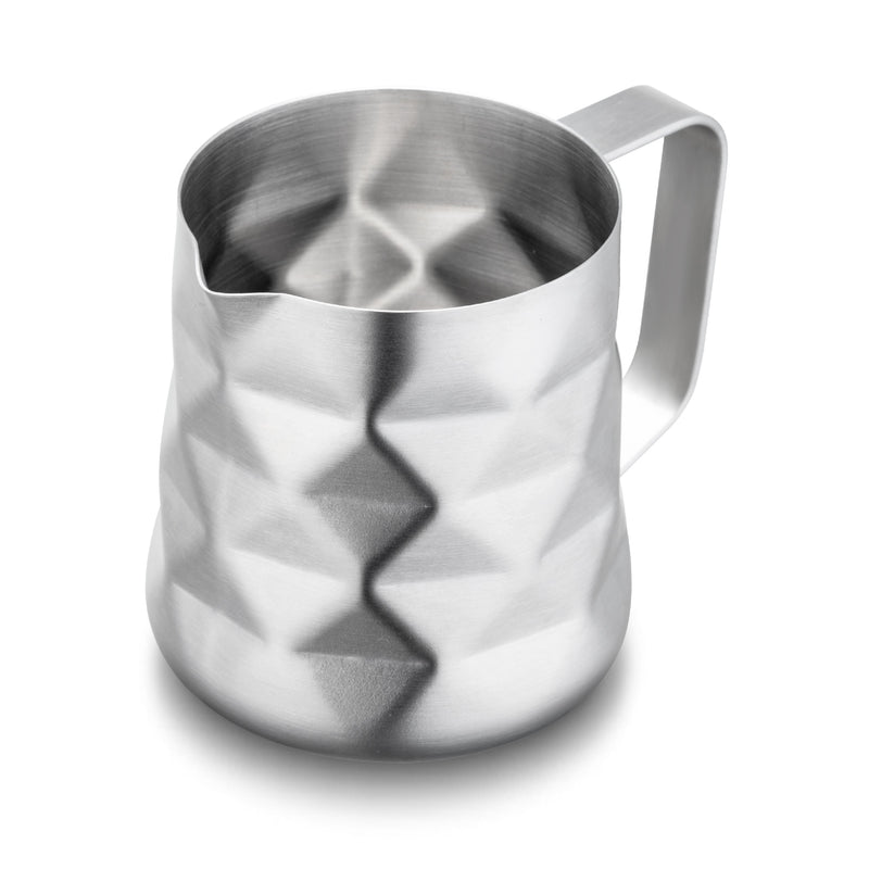 Milk Frothing Pitcher Stainless Steel Coffee Espress Mlik Jug Diamond Special Surface Brushed Finish Coffee Creamer Milk pitcher