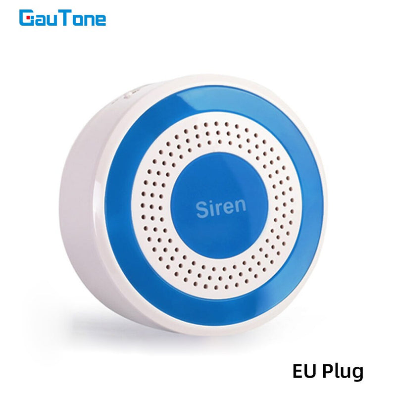 GauTone 85dB Wireless Siren Strobe Light Alarm Alert Sensor For 433MHz Wifi GSM Security Alarm System