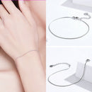 BISAER 925 Sterling Silver Round Lucky Blue Evil Eyes Love Heart Open Cuff Bangles Women &amp; Girl Silver Bracelets Fashion Jewelry