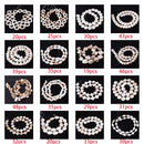 Natürliche Muschelperlen, Perlmutt, Liebe, Stern, Oval, Rund, Flach, lose Abstandshalterperlen für die Schmuckherstellung, DIY Charm Armband Halskette