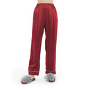 LILYSILK 100 Silk Pajamas Set Gold Piping Silk Women Full Length 22 momme Mulberry Free Shipping