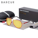 BARCUR Original Night Vision Glasses Luxury Brand Night Driving Glasses