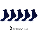 HSS 2023 Hochwertige legere Business-Socken für Herren Sommer Winter Baumwollsocken schnelltrocknend Schwarz Weiß lange Socken Übergröße US7-14