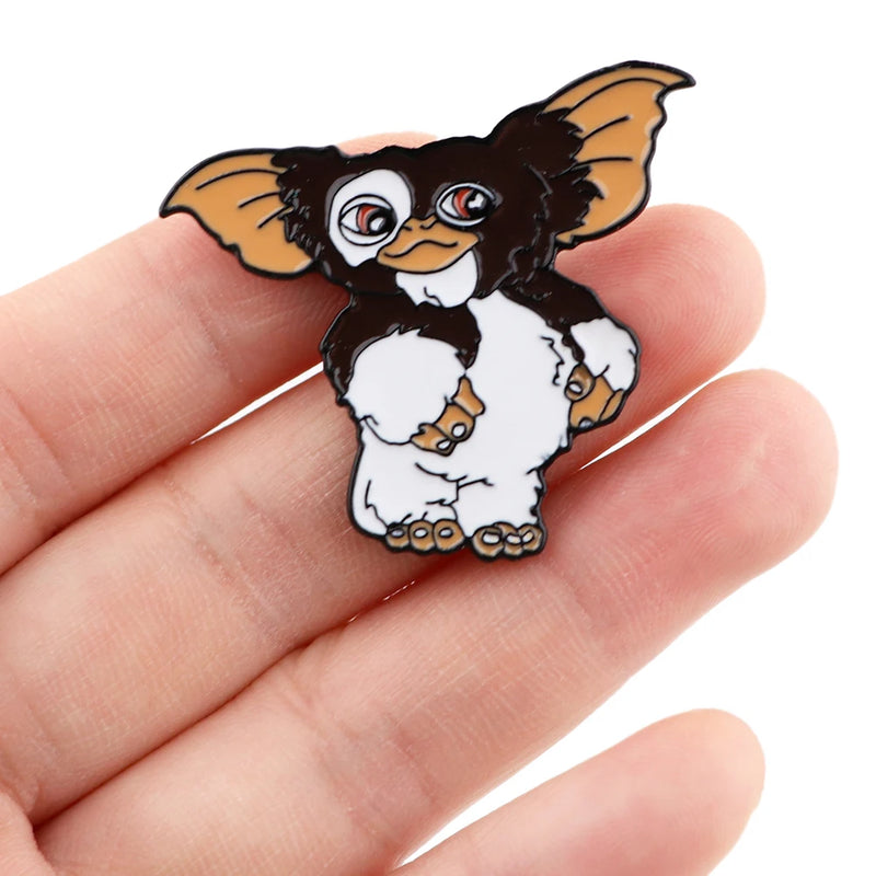 LT1358 80's Anime Halloween Monster Badges Cute Enamel Pin Brooch Clothes Lapel Pins Briefcase Backpack Accessories Jewelry