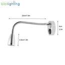 DC12Volt RV Boat LED Reading Light, Wall Lamp for Truck Motorhome Yachts Cabin Bedside, Camper Van Caravan Boat RV Lighting