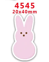 Easter Flatback Resin for DIY, Planar Resin Crafts, Custom, Phone Decorations, PR41, 10 Pcs