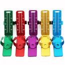 1pc Dental Ruler Aluminium Alloy instrument Colorful Dentistry Ring Ruler Root Canal Measuring Tool for Endodontic Dentist tools