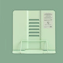 MINKYS Foldable Morandi Color Metal Book Holder Stand For Reading Adjustable Books Stand Kawaii School Office Stationery
