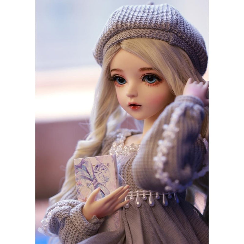 bjd doll 60cm gifts for girl Silver hair Doll With Clothes Change Eyes Doris Dolls Best Valentine&