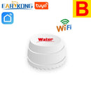 EARYKONG Tuya WiFi Water Leakage Sensor Independent Liquid Leak Alarm 4 Versions Available Easy Installation