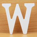 8 CM Letras Decorativas Grandes White Wooden Letters Home Decor Wedding Decoration DIY Personalised Name Design Free Standing
