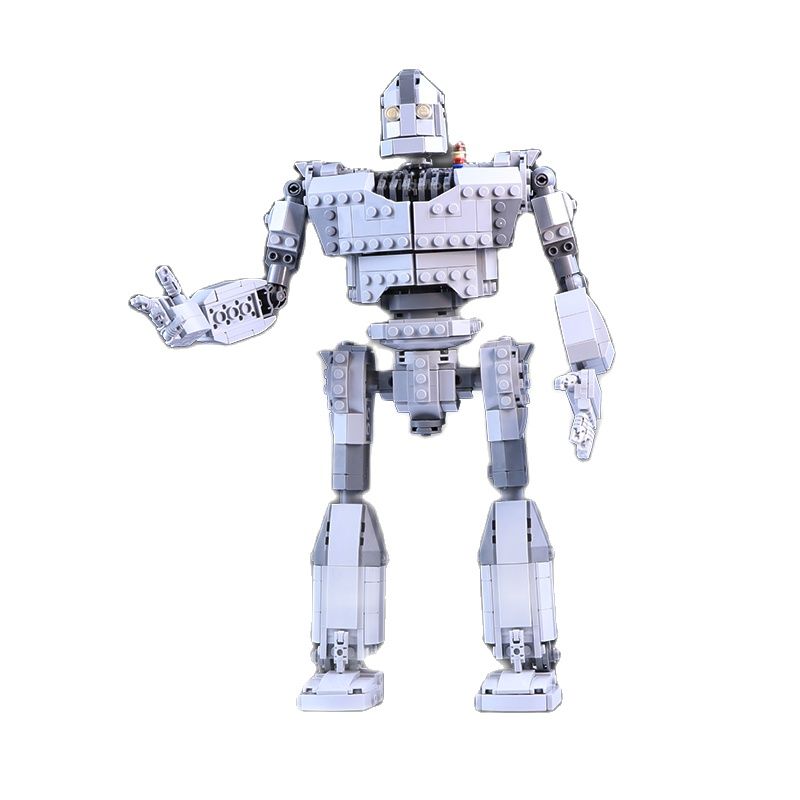 New MOC Robot Fit The Iron Robot City Figures Giant Model Building Blocks Bricks Kids Toys Boy Gifts Birthday