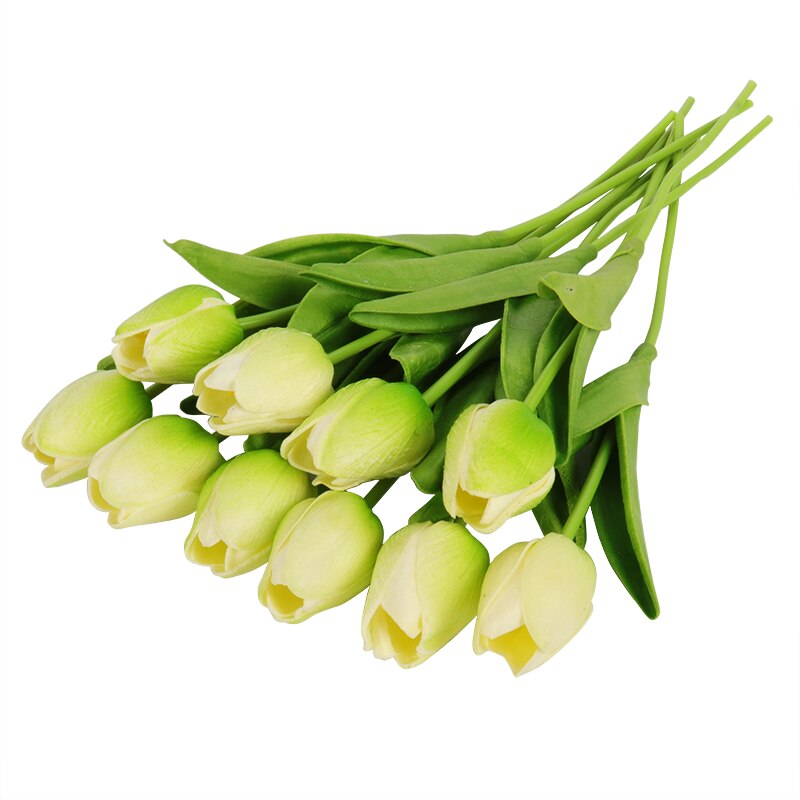 10/20pcs Tulips Artificial Flower PU Real Touch Fake Flower Tulip Bouquet Wedding Decoration Flowers Home Decor Garden Tulips