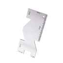 INNE 1Pcs Metal Sewing Measuring Gauge Stainless Patchwork Precision Ruler Tool Tailor Craft Cut Apparel Supplies Accessories