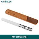 MR.GREEN Doppelseitige Nagelfeilen aus Edelstahl Maniküre Pediküre Pflege für professionelle Finger- und Zehennagelpflegewerkzeuge