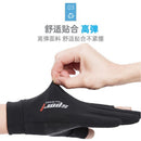 Sports Golf Ice Silk Riding Driving Gloves Two-Finger Fishing Gloves Non-Slip Fitness High-Elastic Ultraviolet Protection Gloves