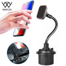 Adjustable Gooseneck Cup phone Holder Magnetic Car Cup Holder Phone Mount Long Arm Phone Cup Holder For Xiaomi Redmi Note 7 GPS