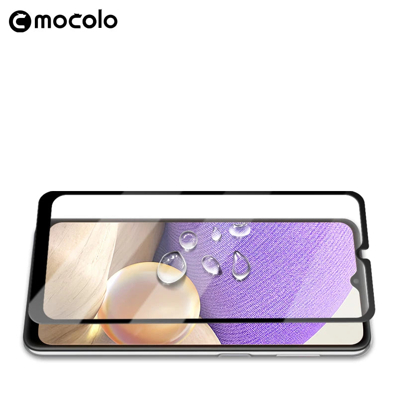 Mocolo Full Screen Tempered Glass Film On For Samsung Galaxy A22 A22s A23 A32 A33 A34 A35 5G 4G A 23 33 34 35 32 22s Protector