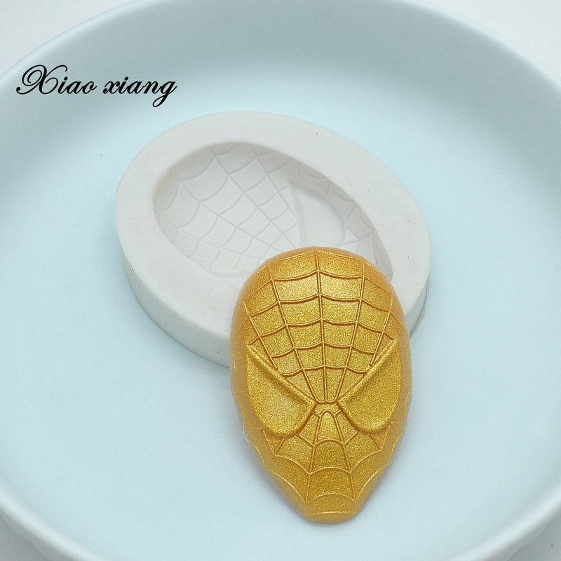 Super Hero  Silicone Molds Cake Decorating Tools 3D Fondant Mold for Caking Decoration Chocolate Candy Mold Baking Tools M352