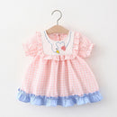 Melario Children's Clothing Baby Girl Clothes Summer Party Clothing for Girls Dress Cherry Dot Princess Dresses Bow Hat Outfits