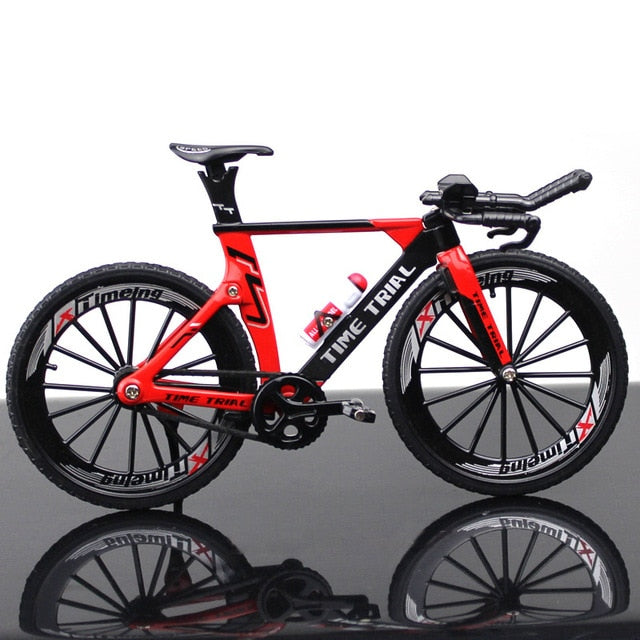 New mini 1:10 Alloy Model Bicycle Diecast Metal Finger Mountain bike Racing Simulation Adult Collection Gifts Toys for children