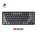 Keychron K2 C V2 Wireless Bluetooth USB Mechanical Keyboard Aluminum Frame, Compact 84 Keys RGB Backlight N-Key Rollover