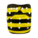 Pororo ecological diapers for baby girl boy Cloth diapers bamboo charcoal washable reusable diapers waterproof double leg gusset