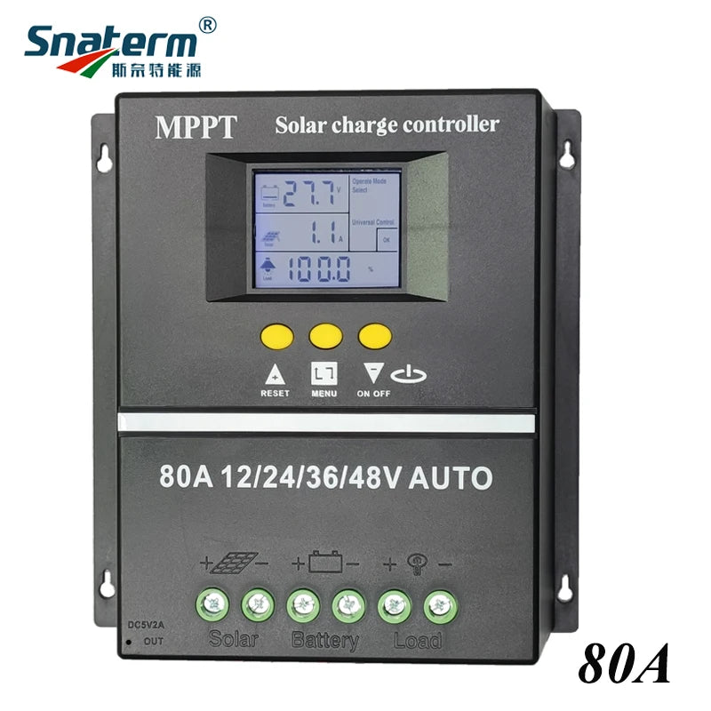 MPPT PWM 100A 12V 24V 36V48V AUTO solar charge controller Solar PV Battery Charger with LCD Display Solar PV Regulators Dual USB