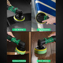 Cordless Mini Polisher Car Polishing Machine 3000rpm 12V Electric Cars Polish Machines Adjustment Speed Auto Detailing Tool