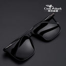 Cook Shark polarisierte Sonnenbrille Herren-Sonnenbrille Damen-UV-Schutz spezielle selbsttönende Brille Trend Persönlichkeit