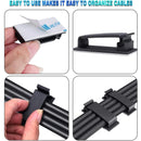 5/10 Pcs Cable Clips Adhesive Cable Organizer Cord Holder Durable Strong Cable Wire Management for Car Office and Home