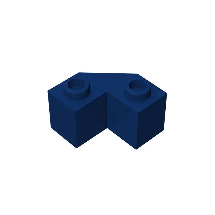 Gobricks 10PCS Building Blocks 2x2 Brick 45 degrees compatible with 87620 Ｃhildren's  toys Assembles Small Particle Parts Brick