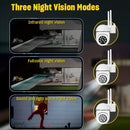 The Sentinel Lens | 1080P HD WiFi Security Camera with Color Night Vision