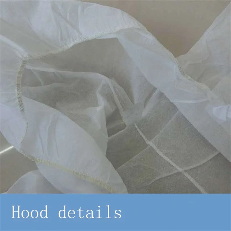 Disposable Jumpsuit Hazmat Sui dustproof Work Safety Clothing Spary Painting Cover All Protection Clothes Overall Suit