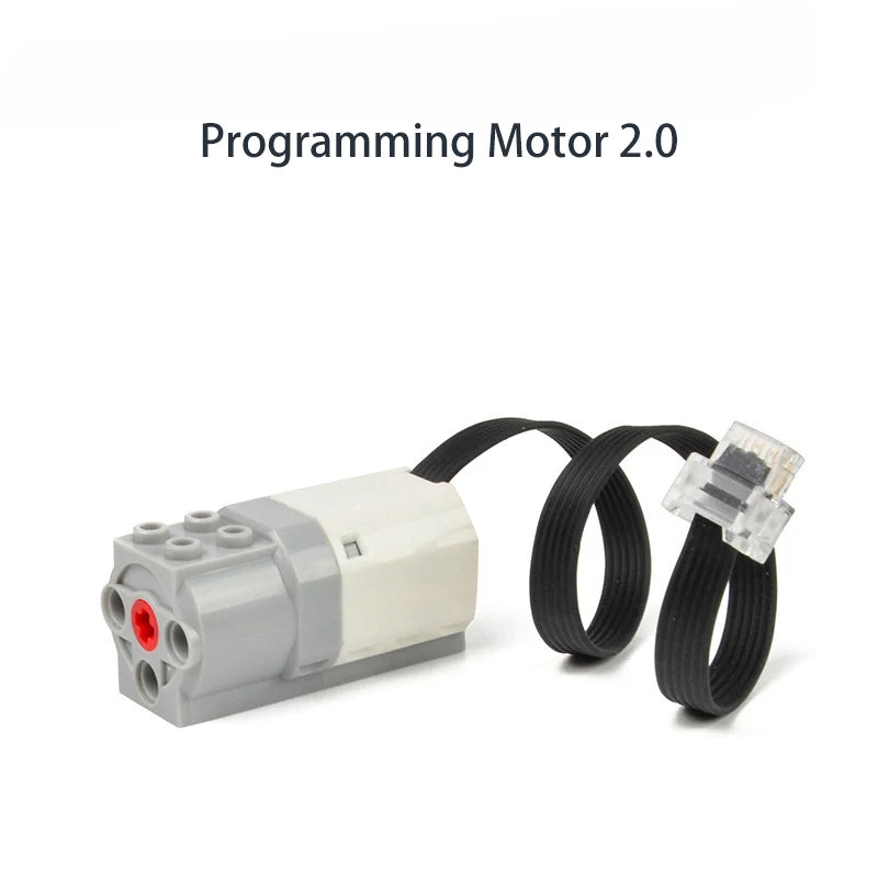 MOC M XL L Motor Servo Power Functions Motor High-Tech Parts Multi Tool PF 8293 8883 Model Building Blocks Compatible With LEGO