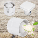 12W Wall Exhaust Fan Ventilation Channel Fan Bathroom Kitchen Garage Pipe Tube Fan 100mm 220V DHL