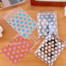 50/10pcs Plastic Transparent Packing Cellophane Bag Polka Dot Candy Cookie Gift Bag DIY Self Adhesive Pouch Candy Bags for Party
