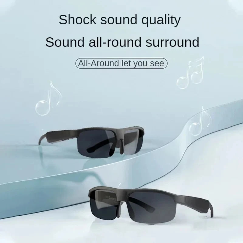 M6PRO Bluetooth Intelligent Glasses Technology Audio Call Long Range Earphone Sunglasses for Sports Driving Music Earbud Headset