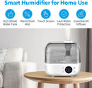 Sejoy Humidifiers for Bedroom Large Room 5L Quiet Ultrasonic Warm & Cool Mist Humidifier