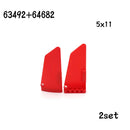 NEW Technical Panel Plate DIY Mechanical Building Blocks MOC Car Parts Brick Toy Gift  24119 62531 64782 11954 18944 18945 24116