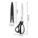The Savile | 10-Inch Forged Stainless Tailor Shears — Professional Fabric & Leather