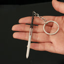 New Baldur Gate 3 Heros Weapon Keychains Metal  Great Sword Model Backpack Pendant Anime Game Decoration Friends Gifts