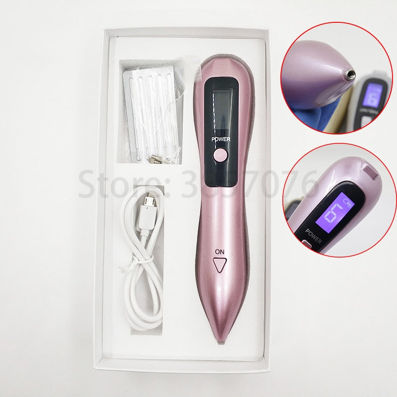 6 level Spot Remover Laser Plasma Pen Skin Care Mole Removal Dark  Skin Wart Tattoo Removal Tool Laser Plasma Beauty Care gun