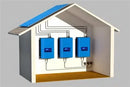 1KW 2KW Solar Grid Tie Inverter for Solar Panel Battery 1000W 2000W Limiter for PV Power DC 22-65V45-90V AC 110V 120V 220V 230V