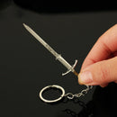 New Baldur Gate 3 Heros Weapon Keychains Metal  Great Sword Model Backpack Pendant Anime Game Decoration Friends Gifts