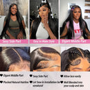 The Veil | 13x6 HD Lace Front Wig, Pre-Plucked Bone Straight
