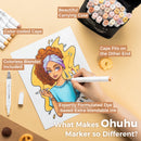 The Skin Spectrum | 36 Skin-Tone Alcohol Marker Set