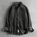The Corduroy Archive | Men's Cotton Corduroy Long-Sleeve Overshirt