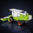 Mould King 17014 Technical Truck Toys The APP&RC Control Harvester Model Assembly Engineering Buiding Block Kids Christmas Gift